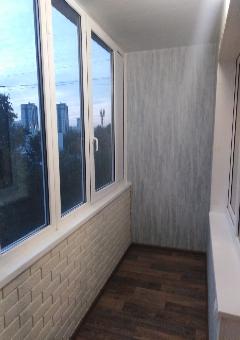 Косметический ремонт балкона с теплым остеклением - фото 5