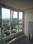Панорамное остекление полукруглого балкона - фото 1